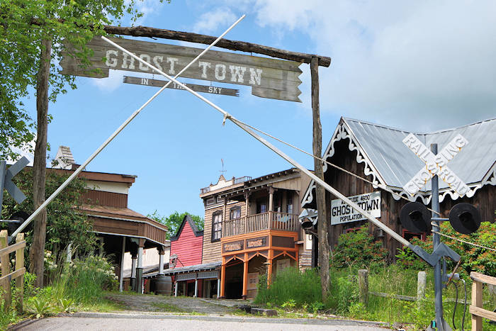 Ghost Town in the Sky Park, NC