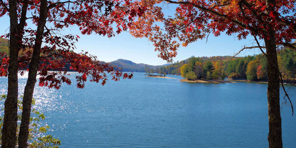 Lake Glenville Fall Color