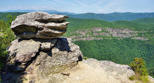 Chimney at Linville Gorge