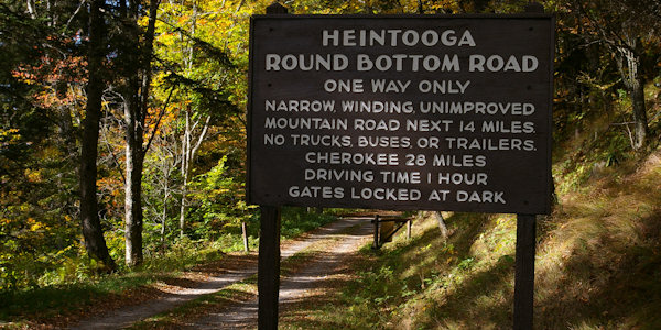 Heintooga Round Bottom Road