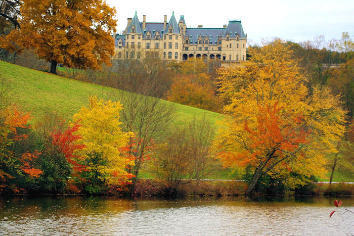 Biltmore House Fall Color