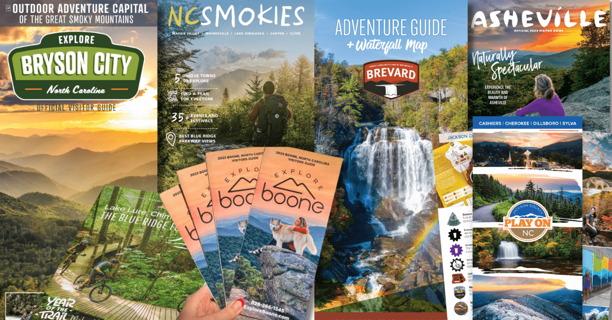 Order Free Travel Guidebooks for NC Mountains