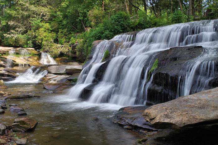 French Broad Falls, Mill Shoals Waterfall