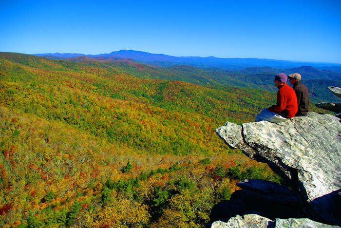 Hawksbill Mountain Hiking Trail, Linville Gorge