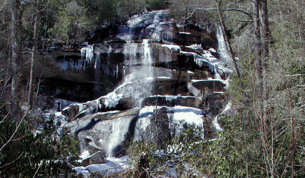 Daniel Ridge Falls NC Hike