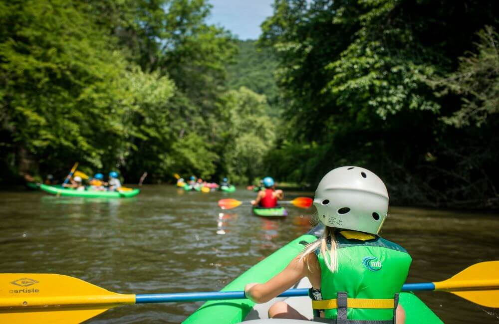 Kayaking on Green River