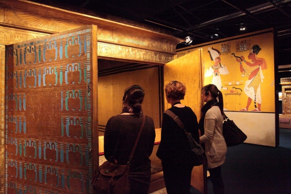 Tutankhamun exhibition at Biltmore. Photo courtesy of The Biltmore Company. 