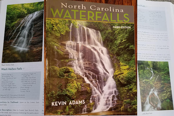 Kevin Adams NC Waterfalls Book