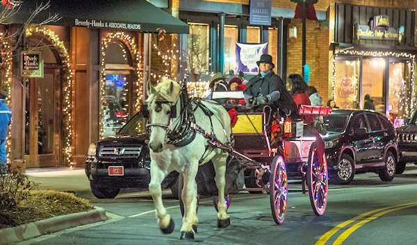 Holiday Carriage Rides in NC Mountains