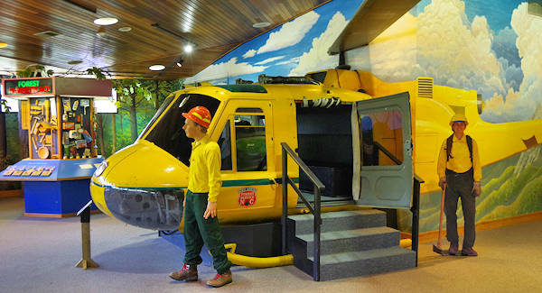 Cradle of Forestry Helicopter