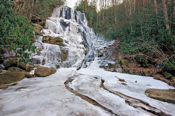 Top 10 Frozen Waterfalls in North Carolina - Charlotte Stories