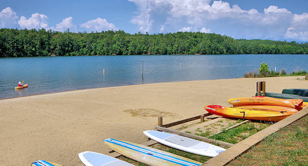 Beach at Lake James, NC Mountains