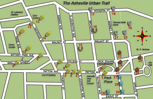 Asheville Nc Map Of Downtown - Internships Summer 2024